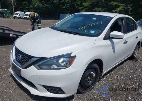 2017 Nissan Sentra Sv z USA, uszkodzony, nr VIN 3N1AB7AP2HY224457
